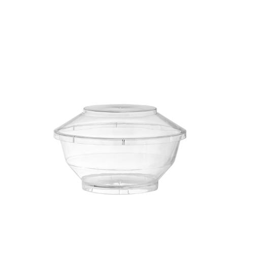 Main image of 8 Oz. Clear Dessert Bowls With Lids - 6 Ct.