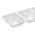 4 Compartment Tray - Clear