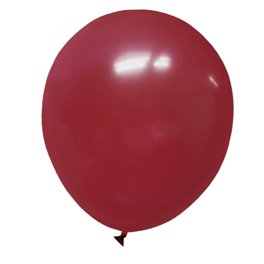 Main image of 12in. Burgundy latex balloons (10)
