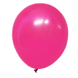 12 In. Cerise Latex Balloons - 10 Ct.