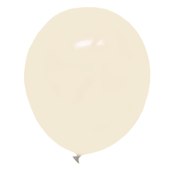 12 In. Ivory Latex Balloons - 10 Ct.