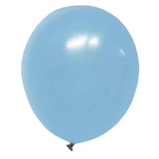 Main image of 12 In. Light Blue Latex Balloons - 10 Ct.