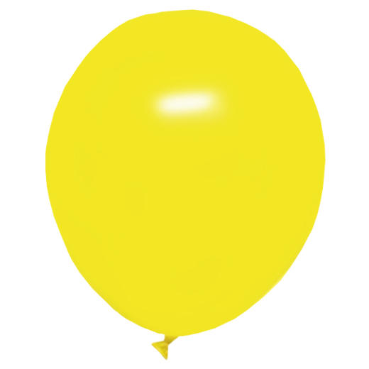 Main image of 12in. Yellow latex balloons (10)