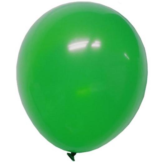 Main image of 12in. Emerald Green bulk pack latex balloons (100)