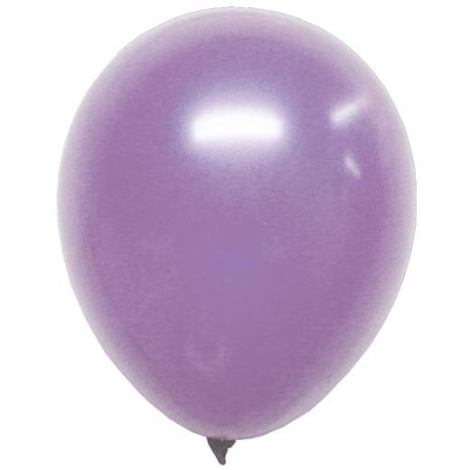 Alternate image of 12 In. Lavender Pearlized Balloons - 10 Ct.