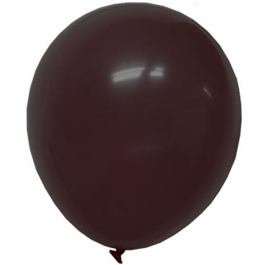 Alternate image of 9 In. Black Latex Balloons - 20 Ct.