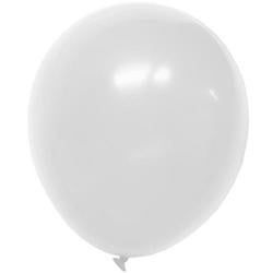 9 In. White Latex Balloons - 20 Ct.