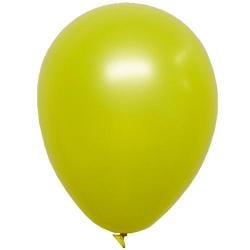 9in. Yellow latex balloons (20)