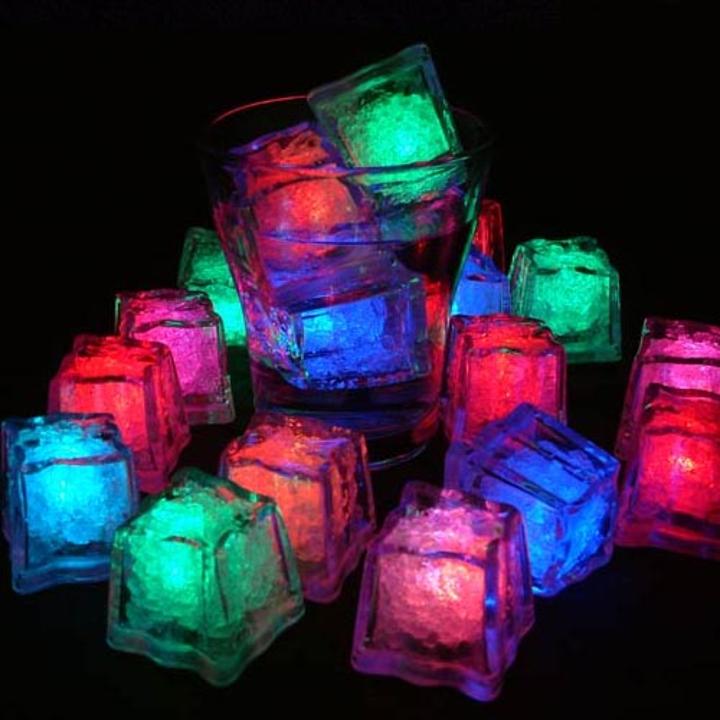 Led Light Up Ice Cubes, Ice Cube With Lights