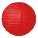 10in. Red Paper Lantern