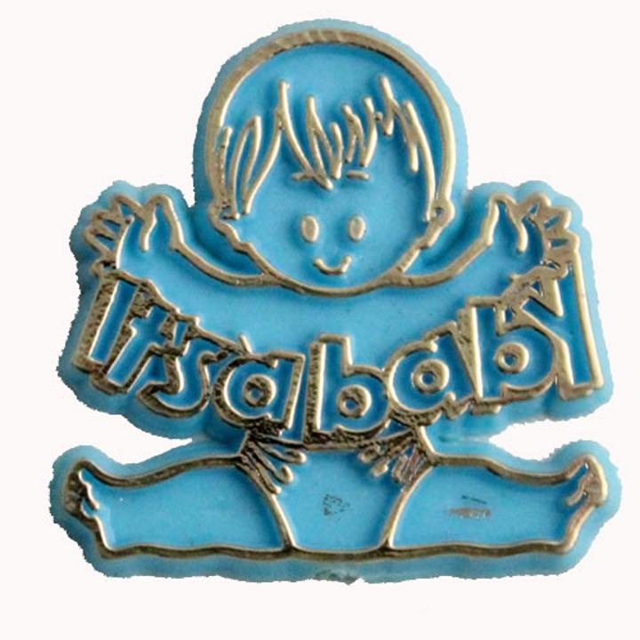 It's A Baby Blue Plastic Charms (144)