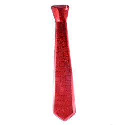 18in. Red Holographic Ties (12)