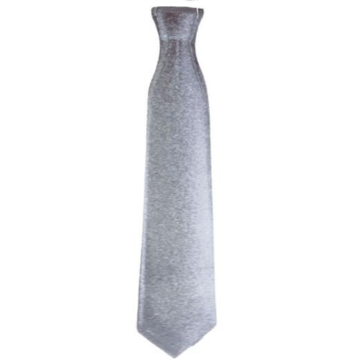 Main image of 17in. Silver Glitter Ties (12)