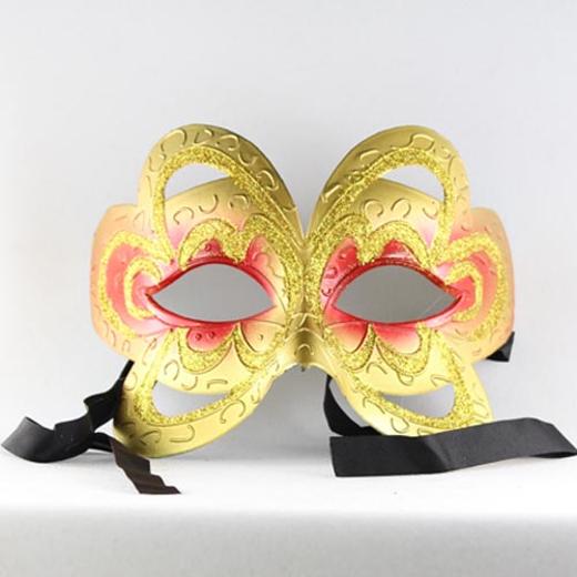 Main image of Gold and Red Venetian Mask