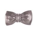 7in. Silver Holographic Bow Tie