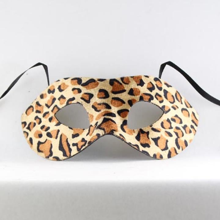 Animal Print Eye Mask Masquerade Leopard Tiger Costume Party Prom Costume 