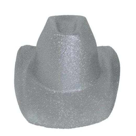 Main image of Silver Glitter Stetson Cowboy Hat