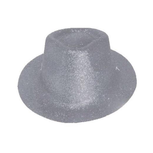 Main image of Mini Silver Glitter Novelty Hat