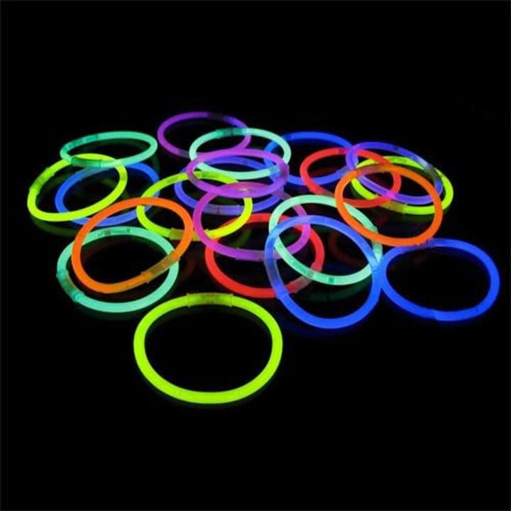 50 Replaceable 8"Jumbo Lightsticks Glow Bracelets