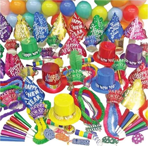 Main image of Vibrant Sensation Party Kit for 100 New Years