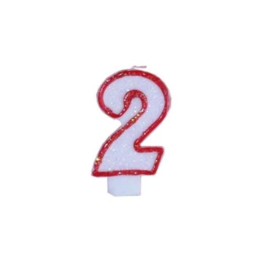 Main image of 3 In. 2 Birthday Candle