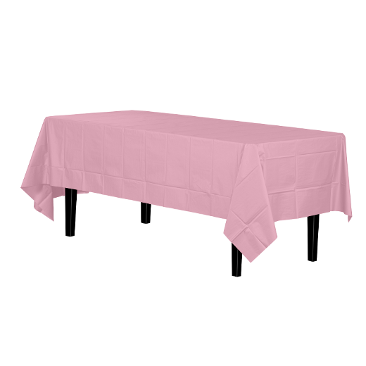 Main image of Pink plastic table cover (Case)
