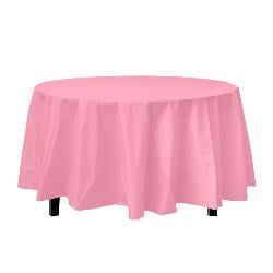 Round Pink Table Cover
