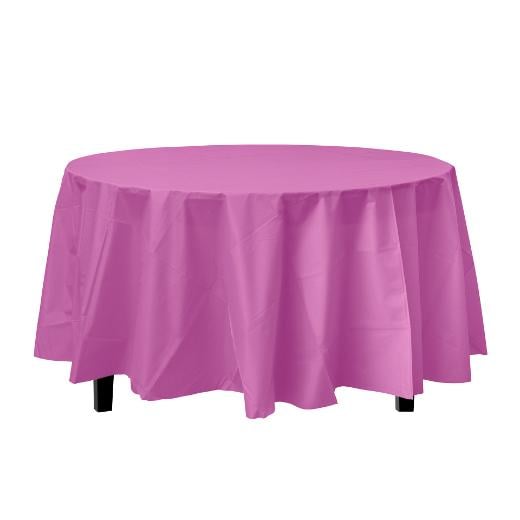 Main image of Round Magenta Table Cover