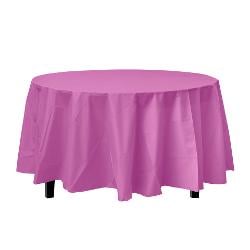Round Magenta Table Cover