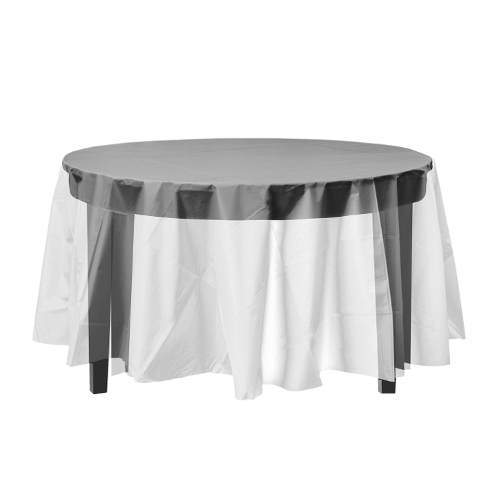 Round Clear Table Cover