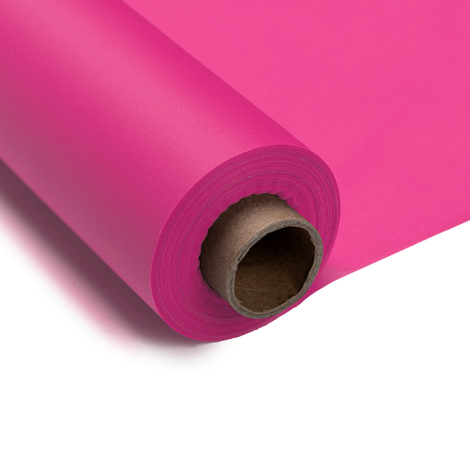 Alternate image of 40 In. x 100 Ft. Cerise Table Roll