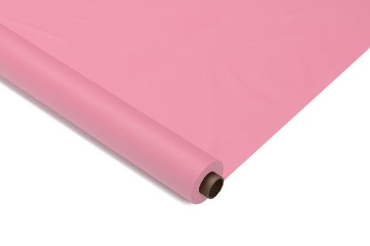 Alternate image of 40 In. x 100 Ft. Pink Table Roll