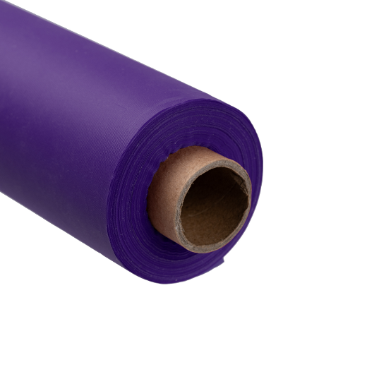 Alternate image of 40 In. x 100 Ft. Purple Table Roll