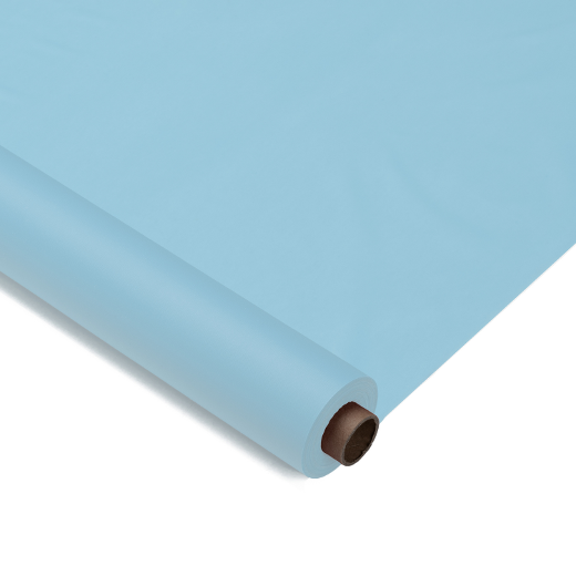 Main image of 40 In. X 100 Ft. Light Blue Table Roll