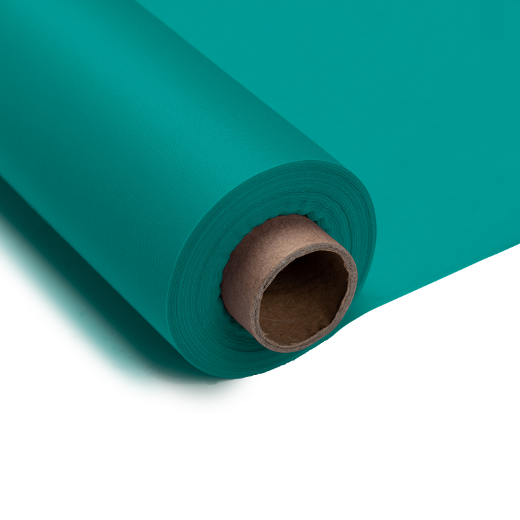 Alternate image of 40 In. x 100 Ft. Teal Table Roll