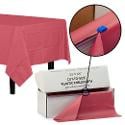 54 In. X 100 Ft. Select A Size Table Cover-Burgundy - Case of 6