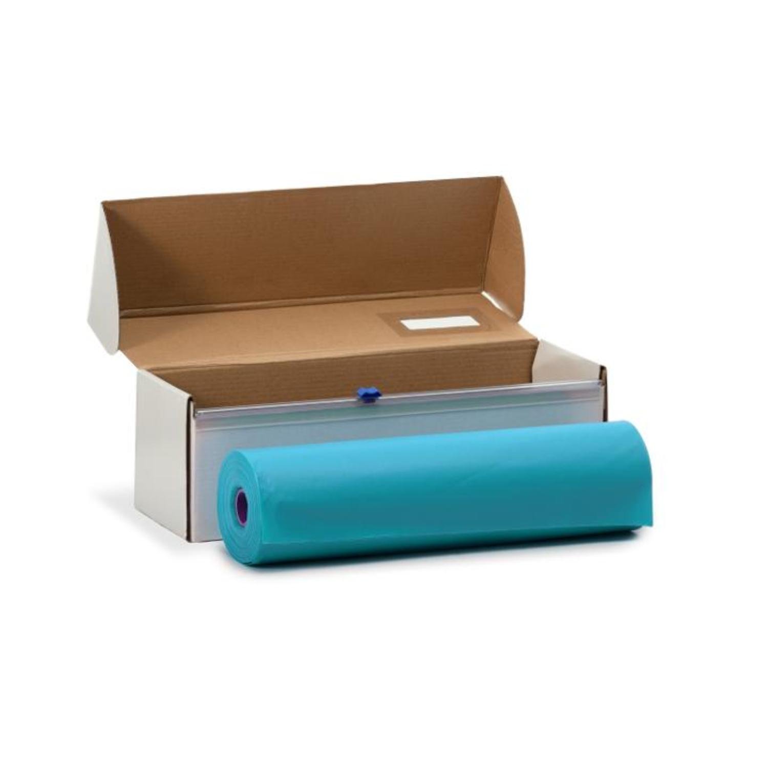 54 In. X 100 Ft. Select A Size Table Cover-Turquoise - Case of 6