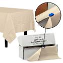 54 In. X 100 Ft. Select A Size Table Cover - Ivory - Case of 6