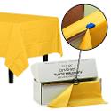 54 In. X 100 Ft. Select A Size Table Cover-Yellow - Case of 6