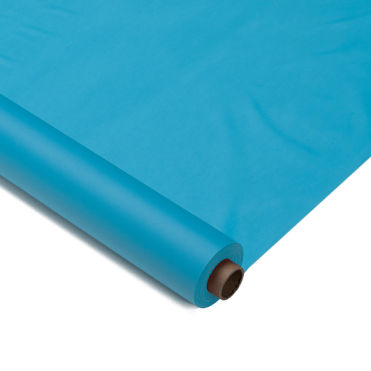 Main image of 40 In. X 300 Ft. Premium Turquoise Table Roll