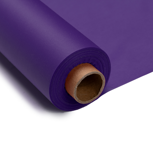 Alternate image of 40in. x 300ft. Premium Purple Plastic Banquet Rolls (Case 4)