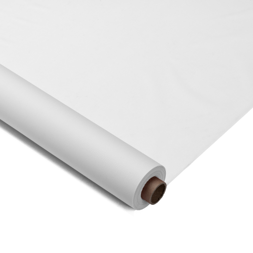 Main image of 40in. x 300ft. Premium White Plastic Banquet Rolls
