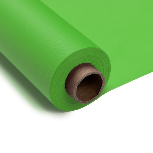 Alternate image of 40in. x 300ft. Premium Lime Green Plastic Banquet Rolls (Case 4)