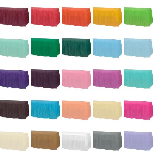 Main image of Plastic Table Skirts