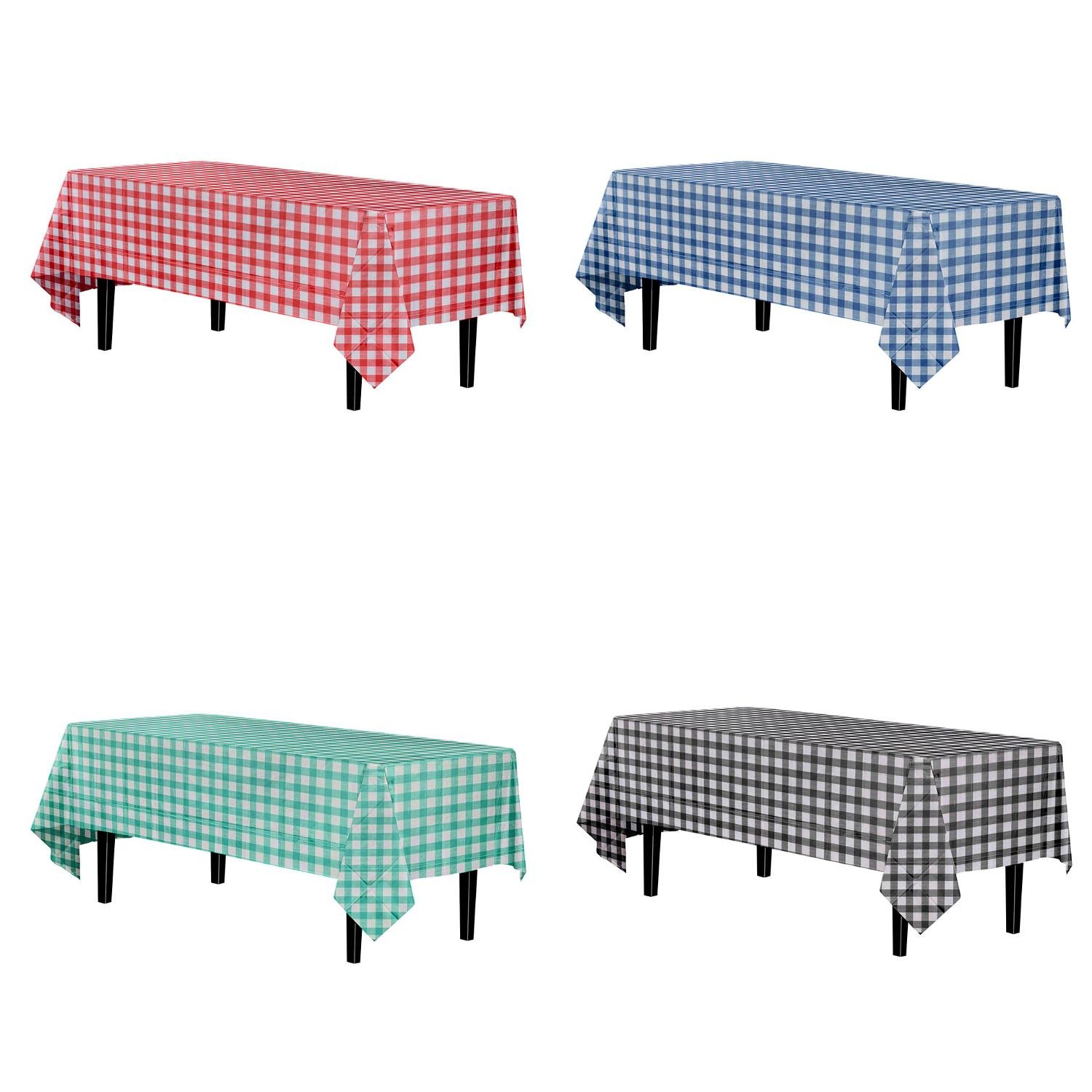 Gingham Table Covers