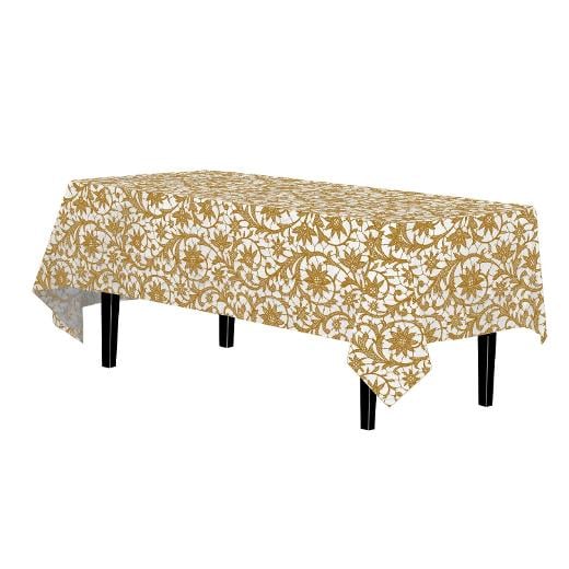 Main image of Gold Lace Table Cover