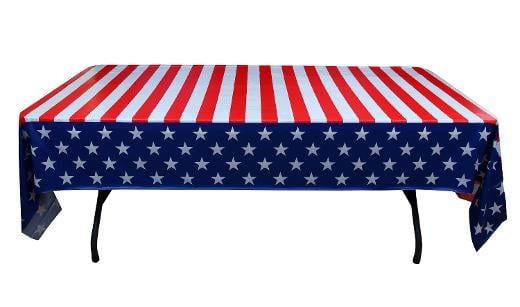 Alternate image of American Flag Tablecloth - 6 pack