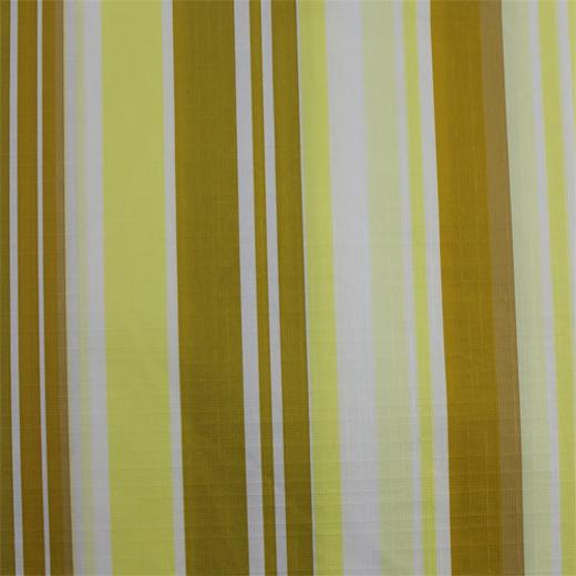 52in. x 52in. Yellow Striped Style Flannel Back Table Cover