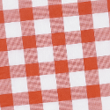 Heavy Duty Red Gingham Flannel Tablecloth