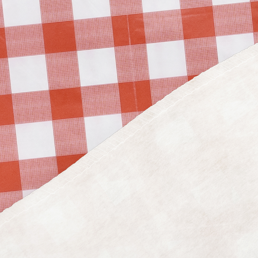 Alternate image of Heavy Duty Red Gingham Flannel Tablecloth